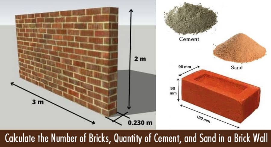 calculate-the-number-of-bricks-quantity-of-cement-and-sand-in-a-brick