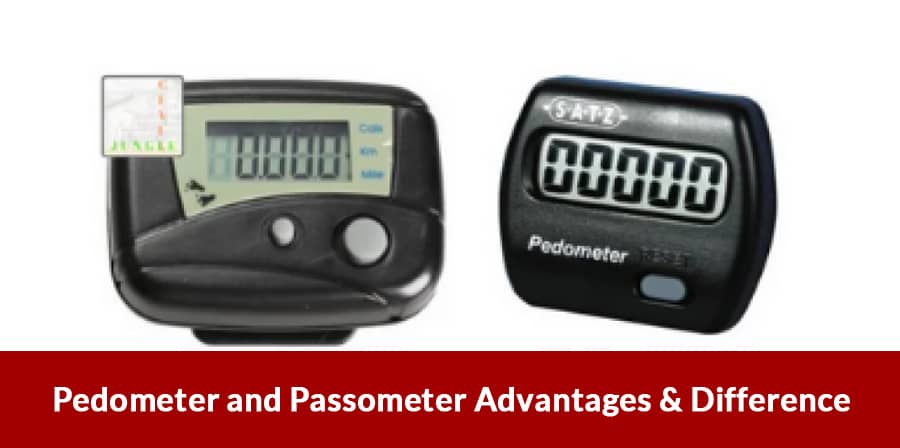 How do Pedometers and Passometers differ? How do they benefit you?