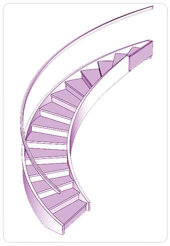 Curved Stairs