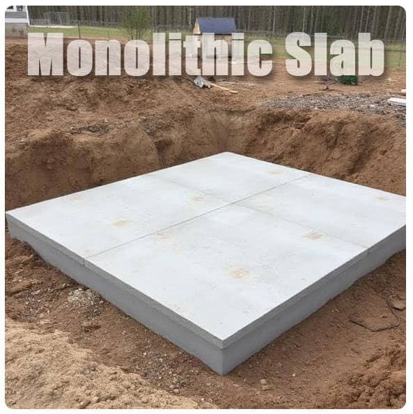 Monolithic Slab