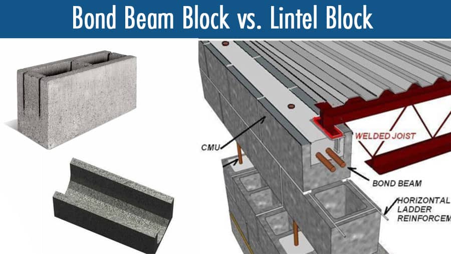 Bond Beam, Lintel Block: Advantages, Disadvantages, and Differences