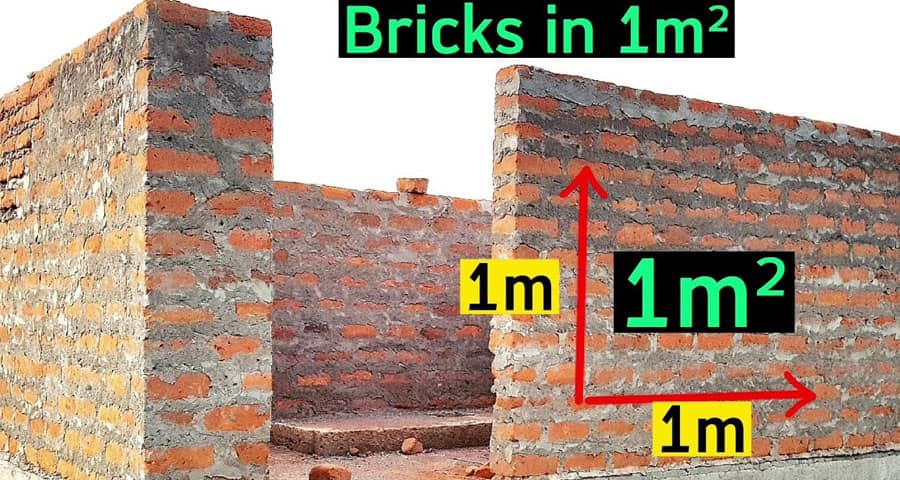 How Many Bricks Are Needed for 1 Sq. Meter?