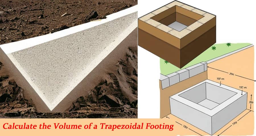 Calculate the Volume of a Trapezoidal Footing - A Step-by-Step Guide