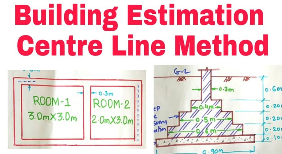 How to Apply the Center Line Method for Building Estimation