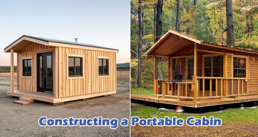 What Are Some Effective Methods for Constructing a Portable Cabin?