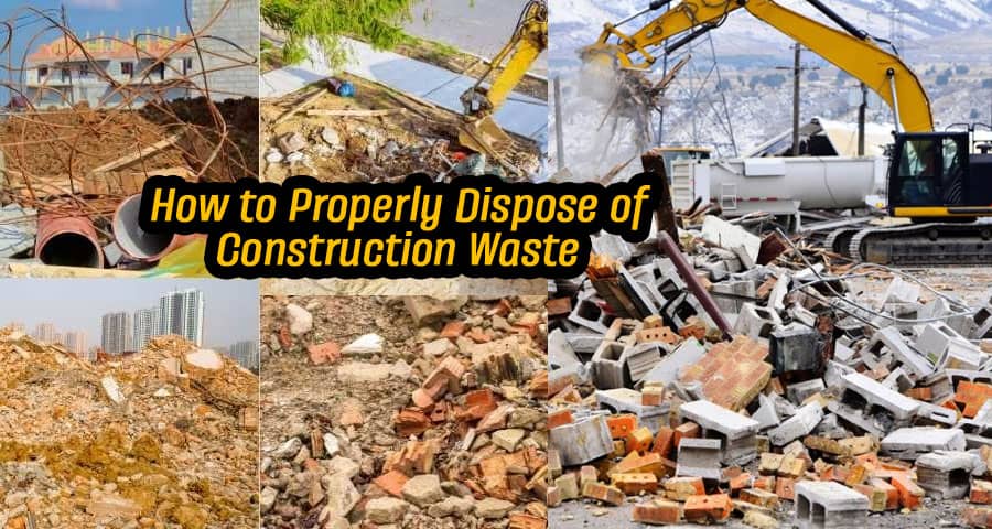 How to Properly Dispose of Construction Waste: Sustainable Solutions