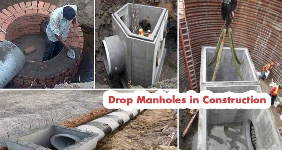 Purpose of Drop Manholes in Construction