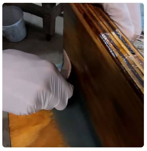 How Do You Lay Fiberglass Over Wood?