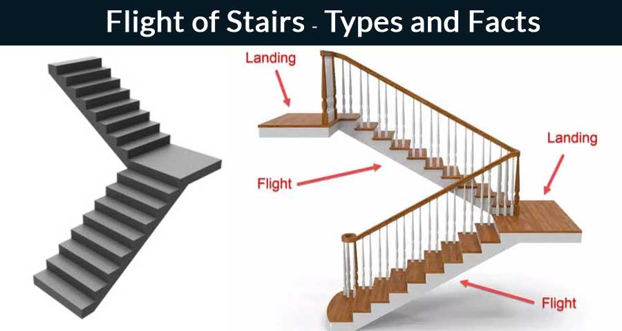 Flight of Stairs | Types of Stairs | Factors of Stairs