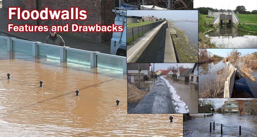 Floodwalls: Features and Drawbacks