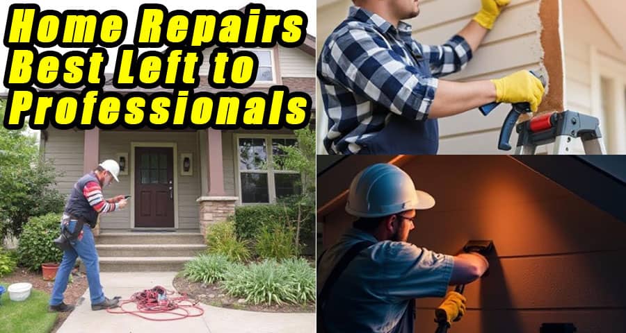 7 Home Repairs Best Left to Professionals