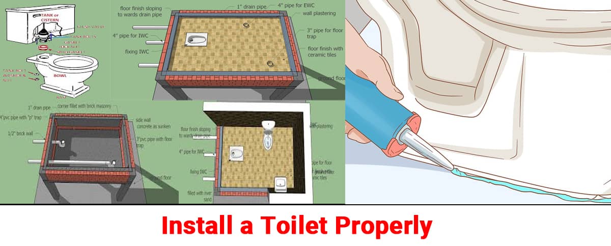How to Install a Toilet Properly?