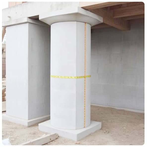 How to Measure the Shuttering Area for Column?