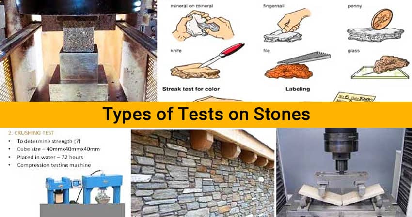 Quality Tests on Stones and its types