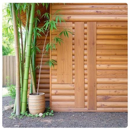 What can replace wood for building materials?