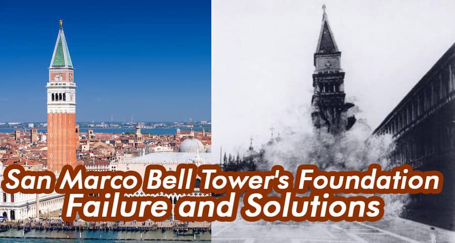 San Marco Bell Tower's Foundation Failure and Solutions