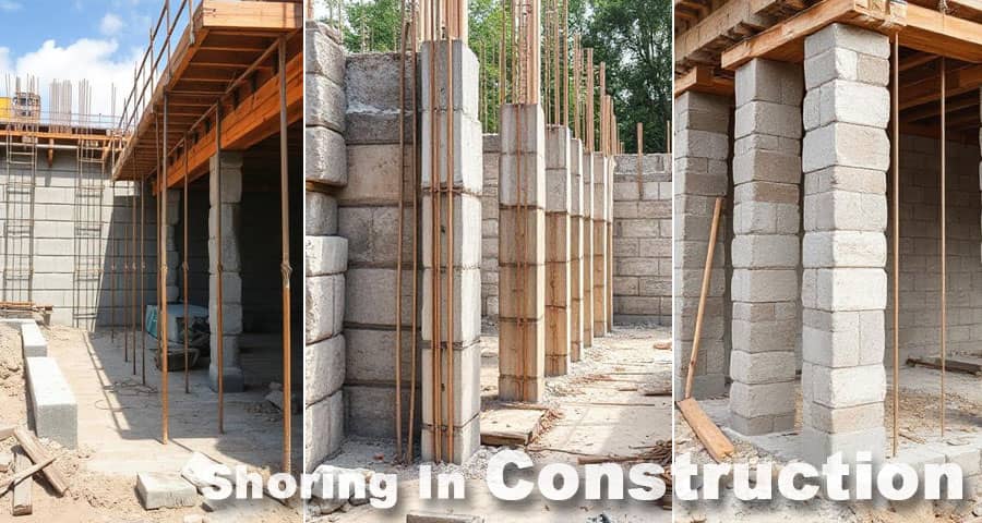 What Is Shoring In Construction | Shoring Types