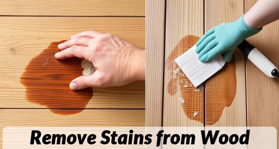 How to Remove Stains from Wood?