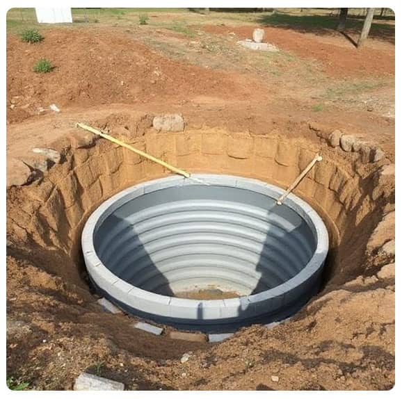 Calculate the Underground Water Tank Construction Labor Charges