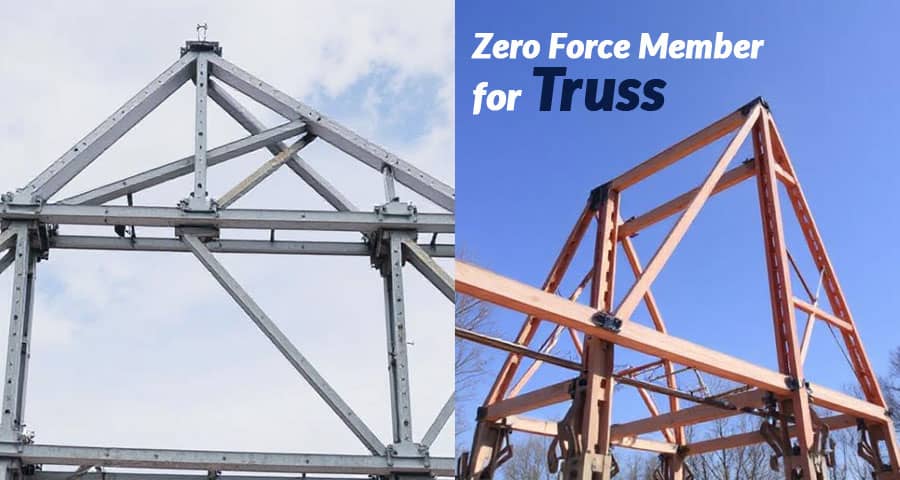 What Is Zero Force Member for Truss and How to Identification
