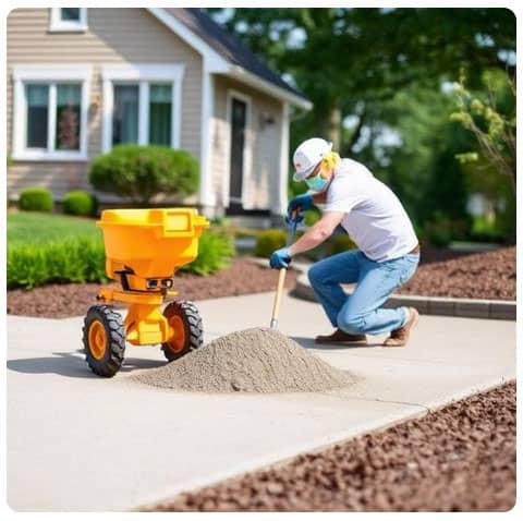 Concrete Mix for Driveway Repair