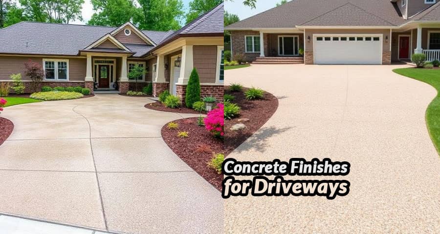 Concrete Finishes for Driveways