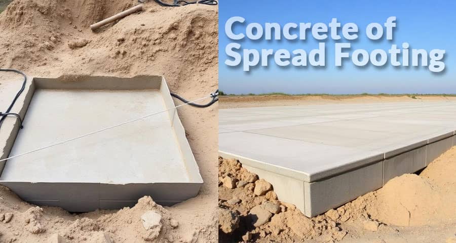 Concrete of Spread Footing