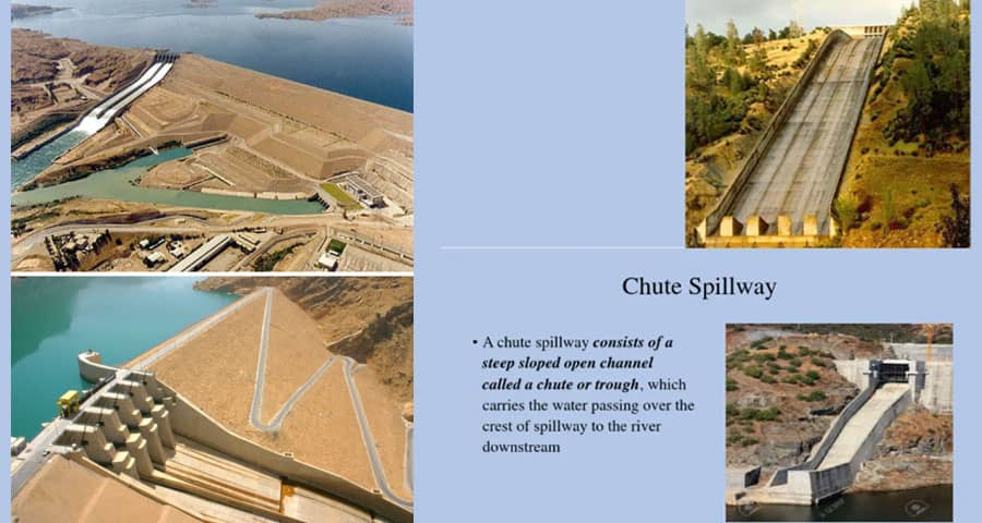 Chute Spillway