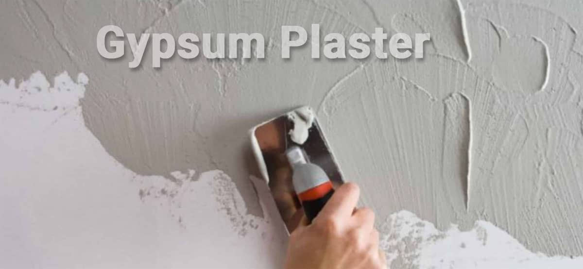 A Brief Note on Gypsum Plaster