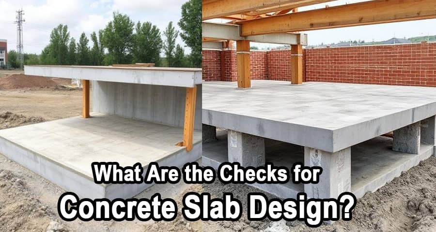 What Are the Checks for Concrete Slab Design?
