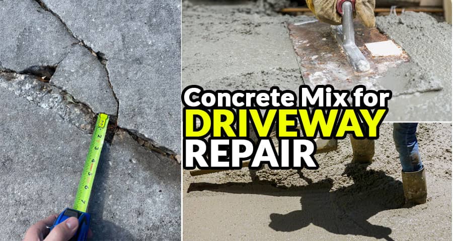 Best Concrete Mix for Driveway Repair
