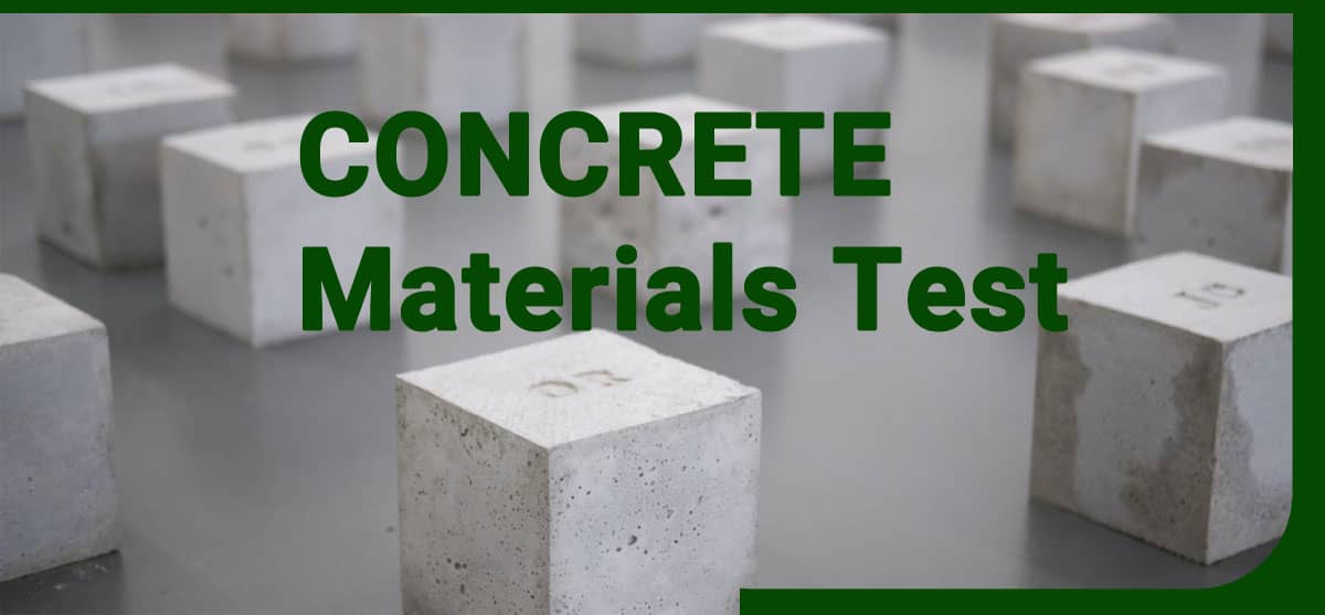 Concrete Materials Test