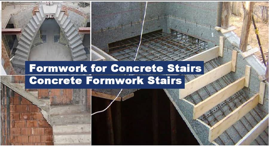 Formwork for Concrete Stairs | Concrete Formwork Stairs