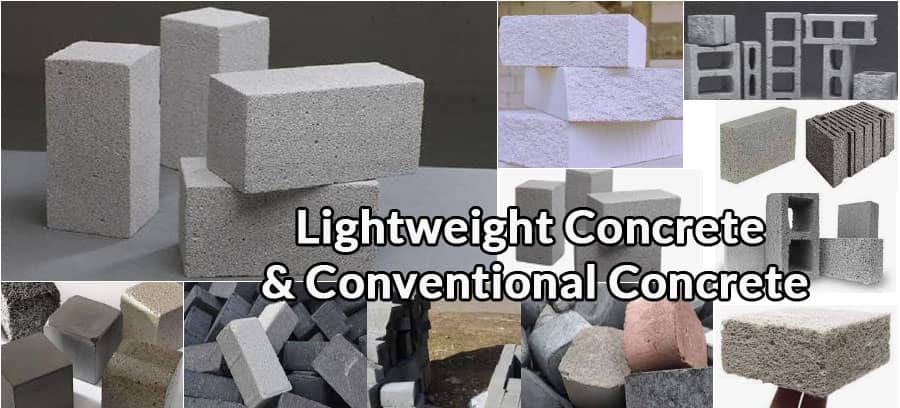 Lightweight Concrete and its Differences from Conventional Concrete