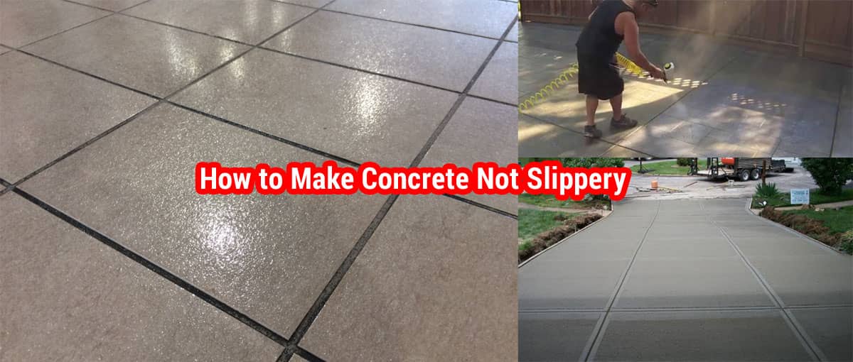 make Concrete Floors Slip-resistant