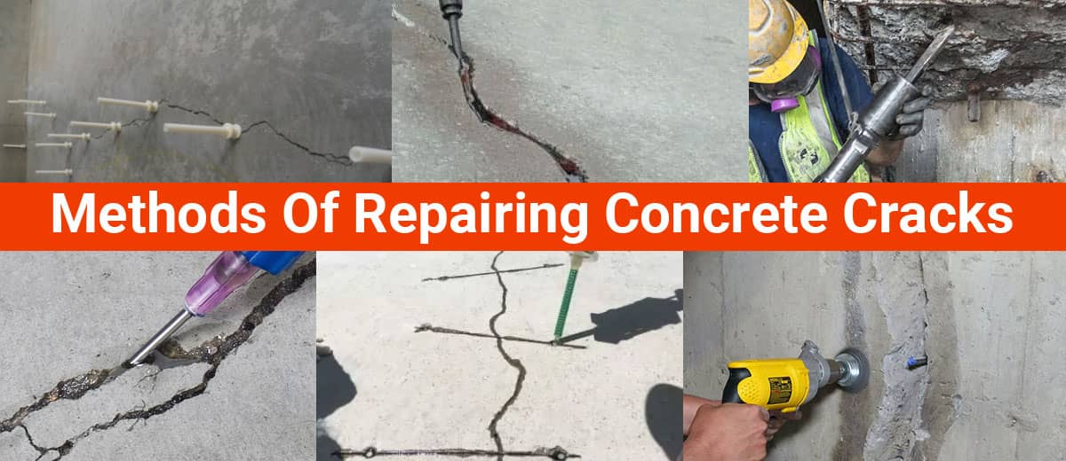 Methods Of Repairing Concrete Cracks