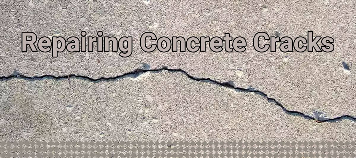 Brief Note on Repairing Concrete Cracks
