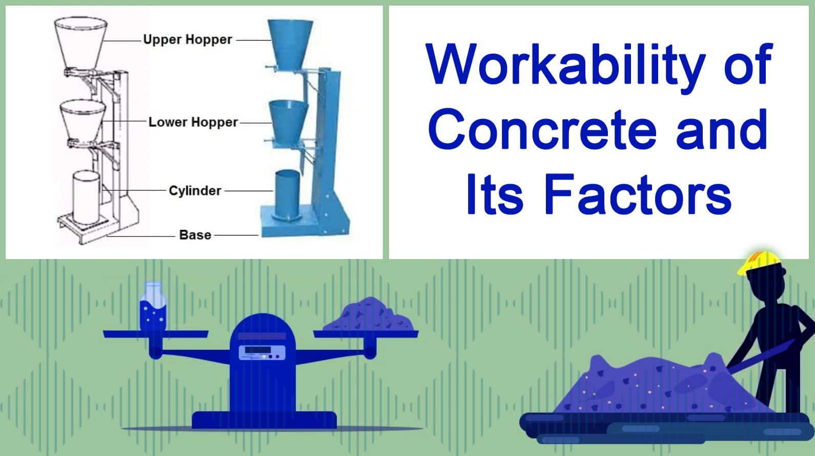 Workability of Concrete and Its Factors