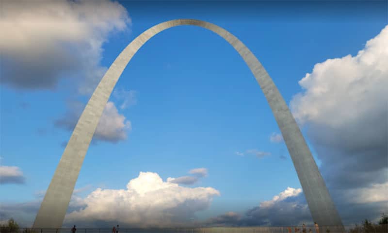 the Gateway Arch