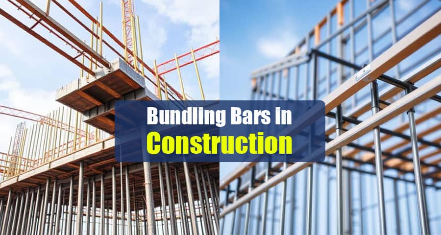 What is the Purpose of Bundling Bars in Construction?
