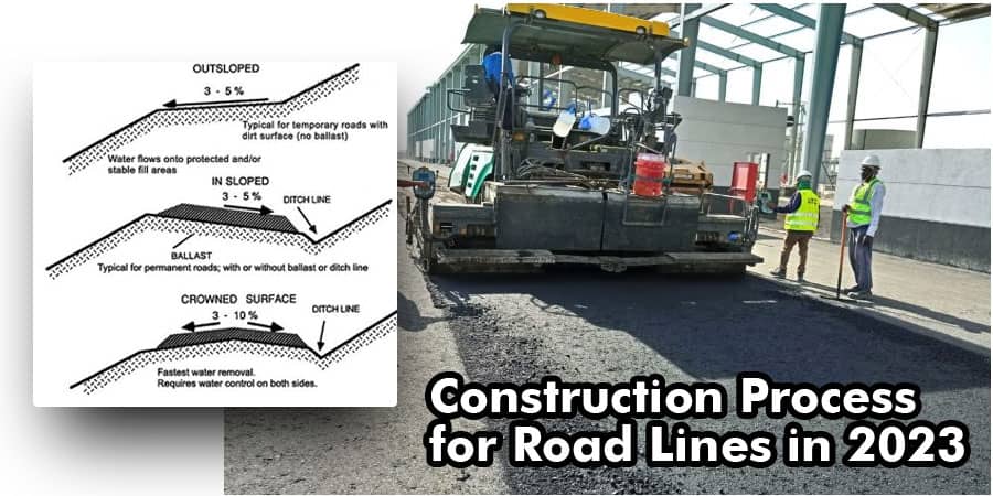 Construction Process for Road Lines in 2023