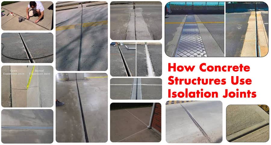 How Concrete Structures Use Isolation Joints