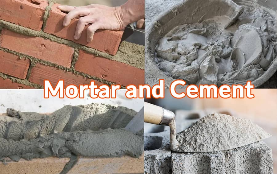 Get to know the types and differences of mortar and cement