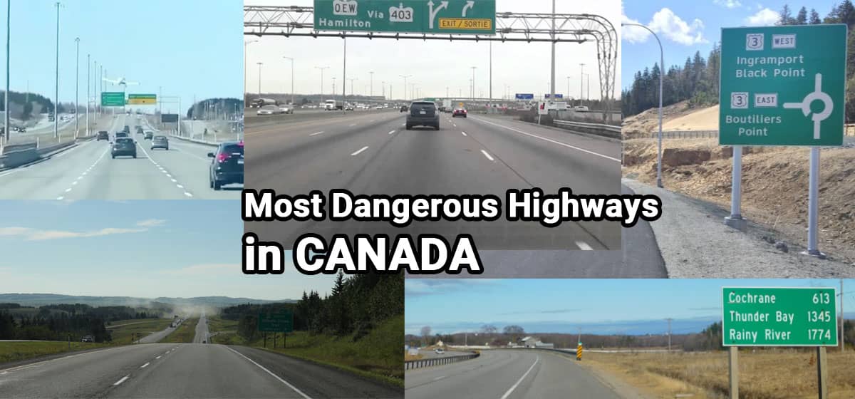 Most Dangerous Highways in Canada