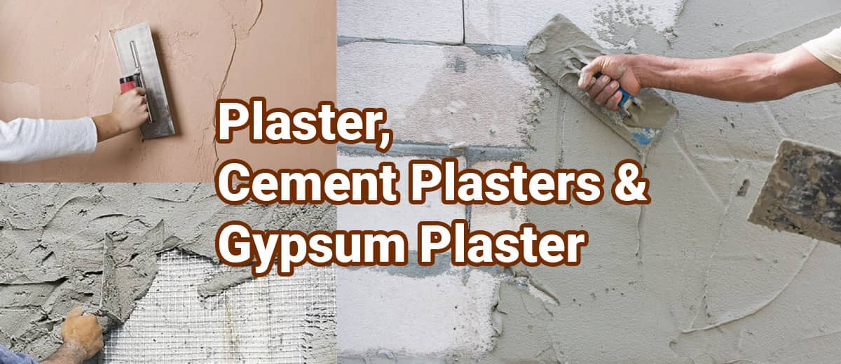 Plastering and Its Types