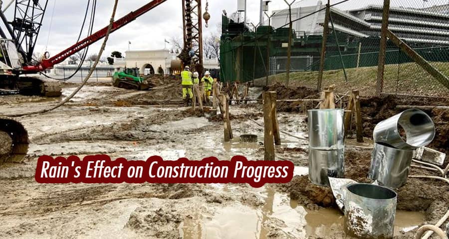 Rain's Effect on Construction Progress