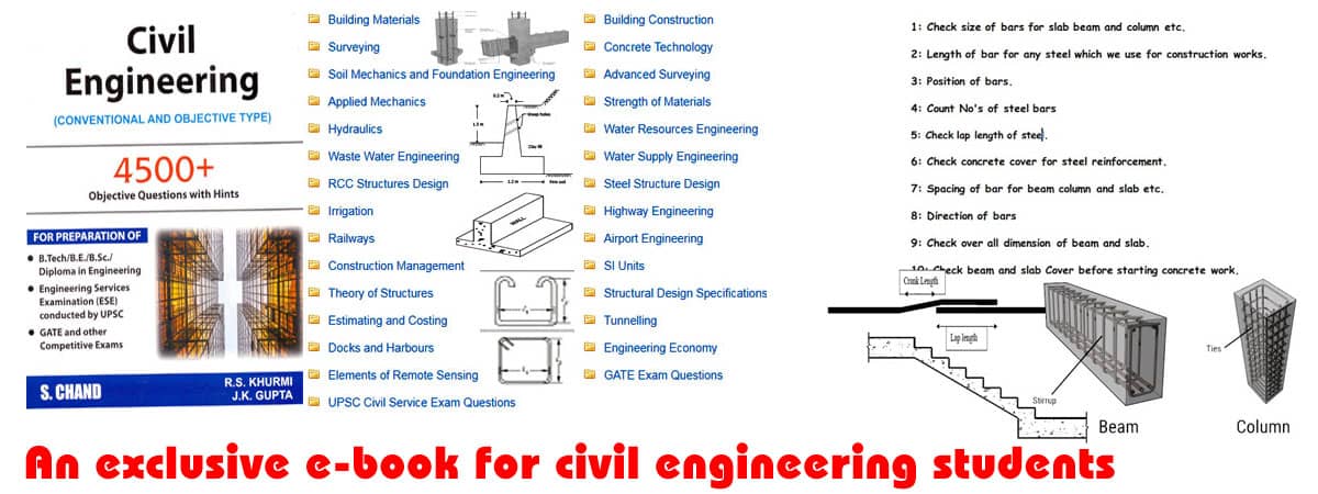 An exclusive e-book for civil engineering students