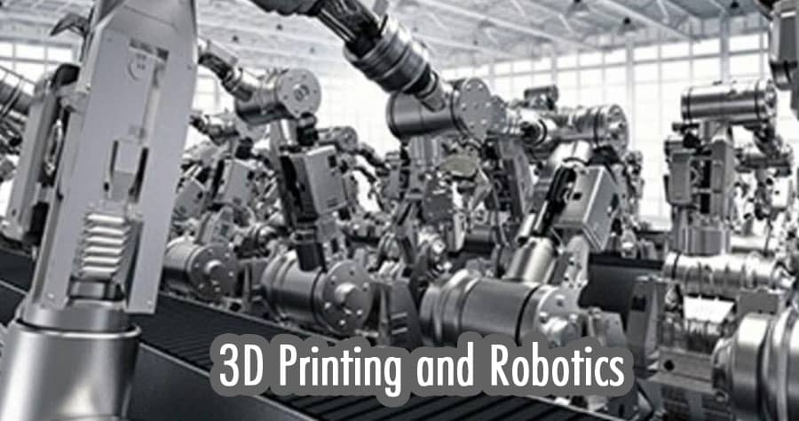 Integration of 3D printing and robotics in civil engineering