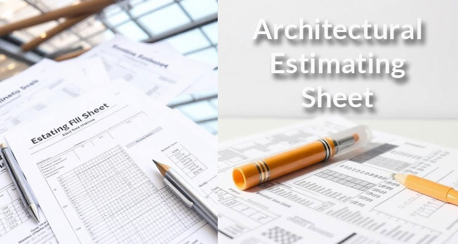 Architectural Estimating Sheet