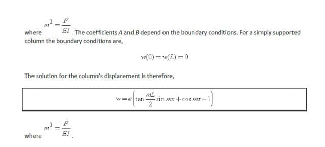 Eccentric Axial Load